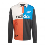 Adidas Originals RUGBY ALL BLACKS HERITAGE Polo S&auml;rk Meeste S&uuml;simust KG4638 M