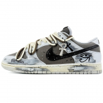 Nike Dunk Heartfelt, God's Eye Kattev Cushioning Madalad T&otilde;mblukuga Tennisejalatsid Unisex Pruun Hall HF5441-202(Team45-) 44