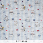 0,5 m/1 m Kutsikaprindiga S&uuml;damekujuline Tepitud Puuvillane Kangas Kindade, Laste Jakkide, Meigikottide, K&auml;sit&ouml;&ouml;-DIY Kanga jaoks 50x145cm