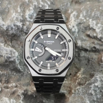 CASIO Kohandatud kell modifitseeritud seeria Farmer Oak Veekindel 200 meetrit GA-2100-1A1 modifitseeritud-must GA-2100SKE-7A(Watch3-GaiZhuang-HeiGangJianYinBaiWu must