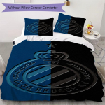 Club Brugge K V Muster Voodipesu komplekt Tekikate Padjap&uuml;&uuml;r Kodu kaunistus S&uuml;nnip&auml;eva kingitus (1 * tekikott + 21 * padjap&uuml;&uuml;r ilma t&auml;idiseta) 135x200cm