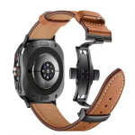 Kvaliteetne nahast rihm Samsung Galaxy Watch 8 Classic 46mm/44mm 40mm jaoks K&otilde;rgeklassiline k&auml;ev&otilde;ru Randmepael Galaxy Watch Ultra 2026 V&ouml;&ouml; Galaxy Watch 8 40mm black