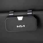 AEK1 Auto embleemi p&auml;ikesesirmi prillikarp kitse nahast p&auml;ikeseprillide hoidja korraldaja klamber Kia Sportage Sorento K5 K3 Seltos Rio Carnival Ceed jaoks
