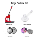 Isetehtud m&auml;rkide ja prosside valmistaja tasuta piiri&uuml;lese saatmisega 32MM 100 Plastic Badges