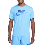 Nike Miler Run Energy Niiskust imav Kiiresti kuivav Hingav &Uuml;hev&auml;rviline L&uuml;hikeste varrukatega Jooksus&auml;rk Meeste pealisr&otilde;ivad HJ3564-412 M