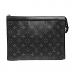 [Kasutatud] Louis Vuitton Pochette Voyage MM 'Must Monogram Eclipse L&otilde;uend' - V&auml;ga Hea #1MH7YKN ONE SIZE