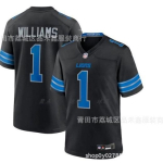 2025 NFL Detroit Lions Detroit Lions s&auml;rk 1 #Williams jalgpallis&auml;rk L