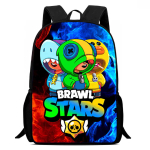 Brawl Stars Koolikott K&otilde;rglahutusega Tr&uuml;kk Mitmeotstarbeline Kerge Seljakott blue