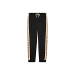GUCCI 1921 SS22 Kootud dressip&uuml;ksid Meeste Must 598858-XJBZ8-1082 XXL-No Original Gift Bag Or Gift Box must