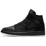 Jordan 1 Mid Glitter Must Naiste BQ6472-001 36.5 black