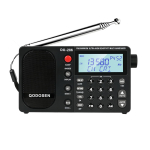QODOSEN DX-286 Raadio, Kompaktne, K&otilde;rge j&otilde;udlusega FM/LW/AM/L&uuml;hilaine Stereo Raadio Kodu ja V&auml;litingimusteks, Taskusuuruses / TEF6686 S&uuml;siniktuuma / A