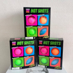 NEEDOH Neli-&uuml;hes Spordipall HOT SHOTS Neljaosaline Jalgpall Korvpall Jalgpall Stressileevendusm&auml;nguasi Pehme Kogutav Kawaii Pehme Fidget