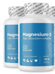 Magneesiumikompleks (Tsitraat, Malaat, Bisgl&uuml;tsinaat) &ndash; 190 kapslit | Une, energia ja lihaste taastumise tugi 2pack
