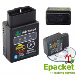 1x OBD2 t&auml;iustatud ELM327 V2.1 Bluetooth-autoskanneri diagnostika skannimine