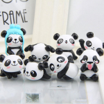 Armas Panda Micro Landscape Bonsai sukulentne taim Mini aia DIY Decor ornament