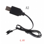 Alalisvoolu 3,6 V-7,2 V Rc aku USB-laadija adapter kaugjuhtimispuldiga autole