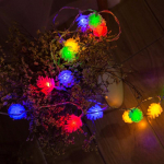20 LED String Fairy Light j&otilde;ulupuu LED-valgustit &otilde;ues vanikuga j&otilde;ulukaunistusi koju