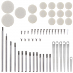 58tk/partii Klarneti remondit&ouml;&ouml;riistade komplekt Heliaugu matt Pad Rull Pilliroog kruvid Vedrude hoolduskomplekt