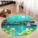Vaibad &Uuml;marmatt Elutuba Magamistoa padi Libisemiskindel madrats 60cm diameter