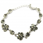 Les Tr&eacute;sors De Lily [B0448] - Bracelet Cr&eacute;ateur 'Lorelei' Fum&eacute; hall