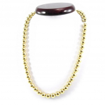 Les Tr&eacute;sors De Lily [H0392] - kullatud kaelakee  Billes  45 cm 8 mm kuld