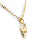 Altesse [H3262] &ndash; 2-tooniline 'C&acirc;lin' kullatud kaelakee kuld