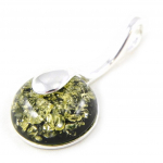 Les Tr&eacute;sors De Lily [H5055] - Pendentif Argent 'Inspiration' Ambre roheline