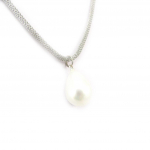 Les Tr&eacute;sors De Lily [K3242] &ndash; h&otilde;bedane elevandiluust Perla kaelakee valge