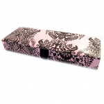 Les Tr&eacute;sors De Lily [M5531] &ndash; Vintage roosa 'Belle Epoque' ehtekarp (33x11,6x4,7 cm) Heleroosa