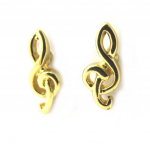 Les Tr&eacute;sors De Lily [M6983] &ndash; kullatud  Treble Clef  k&otilde;rvar&otilde;ngad kuld