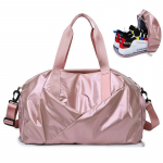 Joogamatt Fitness Dry Wet Sac De Sport K&auml;ekotid Tas Travel Training Veekindel kott Gymtas Basseini kott plink/roosa