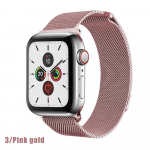 Apple Watchi rihma 44 mm 40 mm jaoks Iwatch Series 6 SE jaoks 5 4 3 42 mm 38 mm Milanese aasa rihmaga randmepaelad metallist roostevabast terasest k&auml;ev&otilde;ru For 38MM and 40MM