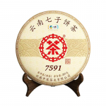 2018/2019 Aasta Hiina Tee Br&auml;nd Shu Puer Tee 7591 Zhong Cha Yunnan K&uuml;ps Puer 357g 357g