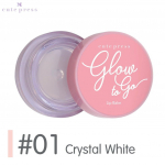 Cute Press Glow To Go huulepalsam 6,5 g. - Tai nahahooldus 01 Crystal White