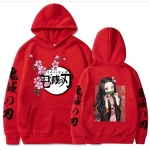 Jaapan Anime Kawaii Demon Slayer Kamado Nezuko Manga Pusad Pusad Topid Pulloverid T&auml;navar&otilde;ivad Unisex Multifilmi dressipluus XL
