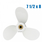 6E0-45941-01-EL Paadimootori propeller 7 1/2 x 8 -BA Yamaha 4-6 hj jaoks, propeller hidea Parsun 4-6 hj jaoks