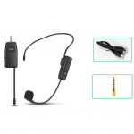 Vastupidav juhtmeta mikrofon Juhtmeta mikrofon Mikrofon Peakomplekt Raadio mikrofon 1 Wireless Mics & 1 Receiver