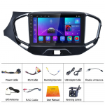 REAKOSOUND Android 11 9'' HD Carplay auto multimeediumipleier GPS-navigatsiooniheli WIFI AUTO m&auml;ngija Lada Vesta 2005-2018 jaoks for lada 1-32G 4LED