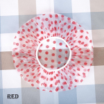 Veekindel plastikust du&scaron;ikork Vannim&uuml;ts Paksendatud elastne korduvkasutatav vannimisjuuksem&uuml;ts ilusalongile Spa du&scaron;ikorgid Punane roheline