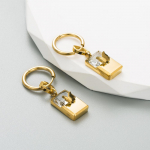 Naiste vintage k&otilde;rvar&otilde;ngad Loomingulised kontsentrilised lukuga k&otilde;rvar&otilde;ngad Titaanist terasest inkrusteeritud v&auml;rvilised tsirkoon k&otilde;rvar&otilde;ngad OneSize valge