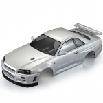 Killerbody 48646 Nissan Skyline (R34) Valmis kere raam 1/10 elektrilise ringrajas&otilde;idu v&otilde;idus&otilde;iduks White