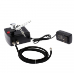 Professionaalne Airbrush &otilde;hukompressori komplekt kunstimaalimiseks k&auml;sit&ouml;&ouml;koogi pihustamiseks mudel Air Brush Nail EU Plug mitmev&auml;rviline