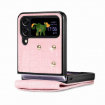 T&auml;ielik kehakaitse kaardihoidja nahk&uuml;mbris Samsung Galaxy Z Flip4 5g Flip 4 Zflip4 p&otilde;rutuskindlate &auml;ri&uuml;mbriste jaoks for Samsung Z Flip 4 must