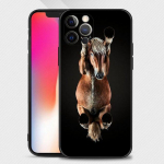 Telefoni kest iPhone 14 13 12 11 Pro Max Mini Xs Max Xr X 7 8 Plus 6s pehme silikoonist &uuml;mbrise kate Fundas Running Horses For iPhone 6 6S Plus