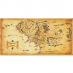 Keskmaa filmikaart L&otilde;uend Maalimine Plakatid Retrostiilis seinakunst HD-pildid Elutuba Magamistuba Kodu Baari Restorani sisustus 20x40cm Unframed