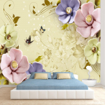 Taustapildid Eemaldatavad roosi&otilde;ielised fotoseinapildid Tapeet Kodukaunistused Elutoa Kohviku seinamaalingud 200 cm(W) x 140 cm(H)