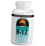 Vitamiin B12, ts&uuml;anokobalamiin, B-12, Source Naturals 100 pastilli (36355062) 100Lozenges