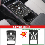 Auto sisemuse kleebis sobib BYD ATTO 3 YUAN PLUS 2022 2023 auto k&auml;igukangi paneeli kleebis k&auml;igukasti kaitsekile auto tarvikud