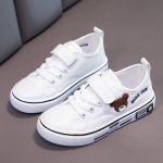 Beebi madala l&otilde;ikega libisemiskindlad jalan&otilde;ud Tahke tallaga vabaaja tossud Universaalsed Universaalsed tikitud l&otilde;uendist kingad poistele ja t&uuml;drukutele 37 valge