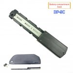 Super73 Ebike akukinnitus 1 PC 4pin ABS ja metall